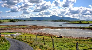 Clew Bay with Croagh Patrick Co Mayo